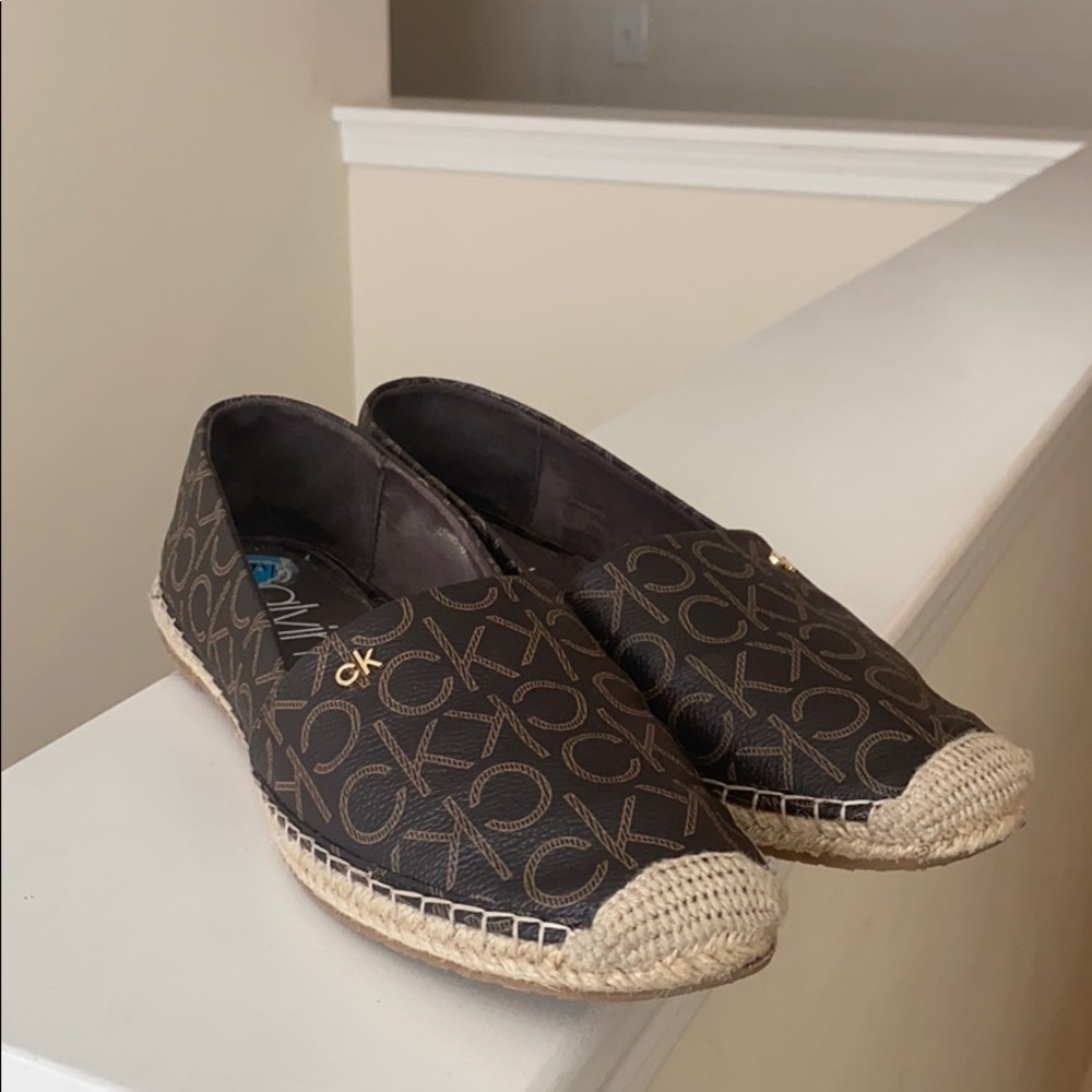Calvin Klein flats